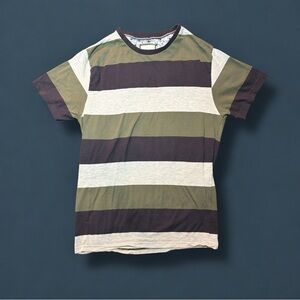 Denim & Flower Green and Black Short Sleeve Tee Men’s T-shirt